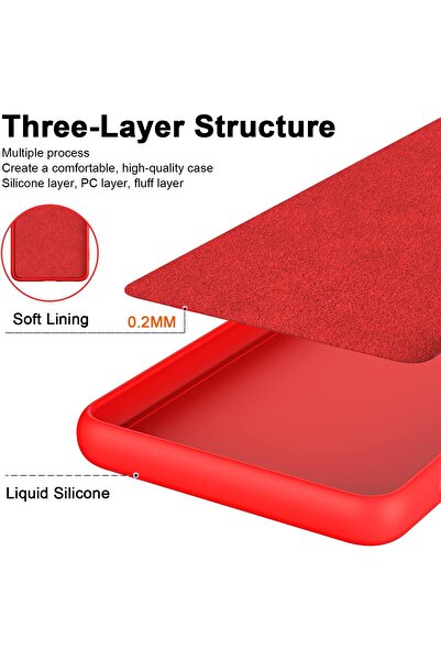 Fibaks Realme 10 Kılıf Kamera Çıkıntılı Içi Kadife Lansman Yumuşak Dokulu Silikon Kapak