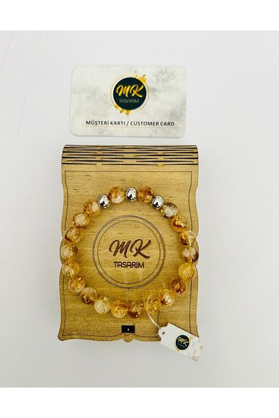 MK tasarım Real String Stone Bracelet - MK.013.017