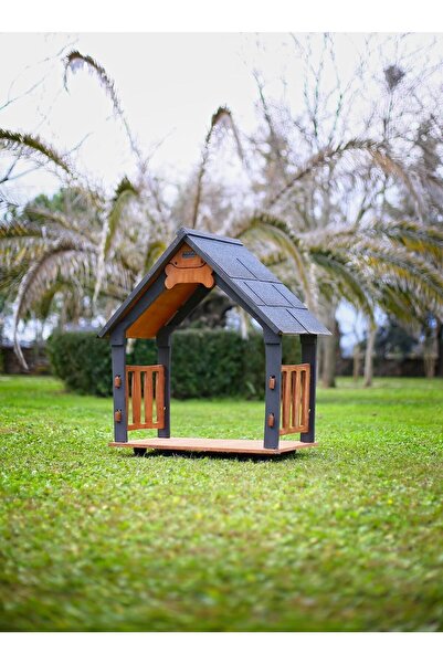MANDU Isı Yalıtımlı Ahşap Köpek Kulübeleri Için Ekstra Gölgelik Çatı Ve Taban (VERANDA)