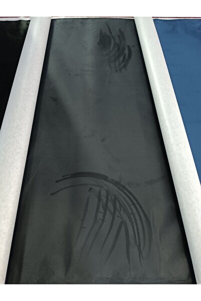 ALCANTARA Kadife Kaplama Siyah Kendinden Yapışkanlı 1 Mt / 140 Cm