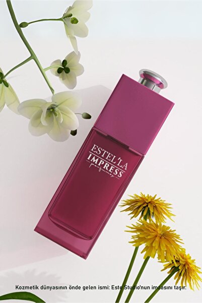 Estella Impress K16 Kadın Parfümü - Gecenin Büyülü Bir Dokunuşu Taze Çiçeklerin Zarif Bir Dansı