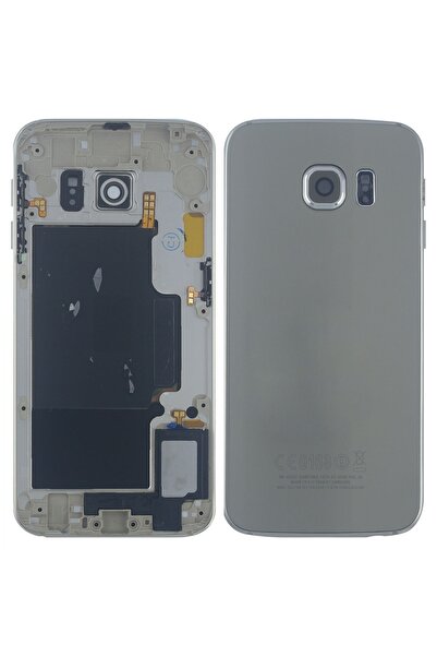 Samsung Teknonet Galaxy G925 S6 Edge Uyumlu Dolu Kasa - Gold