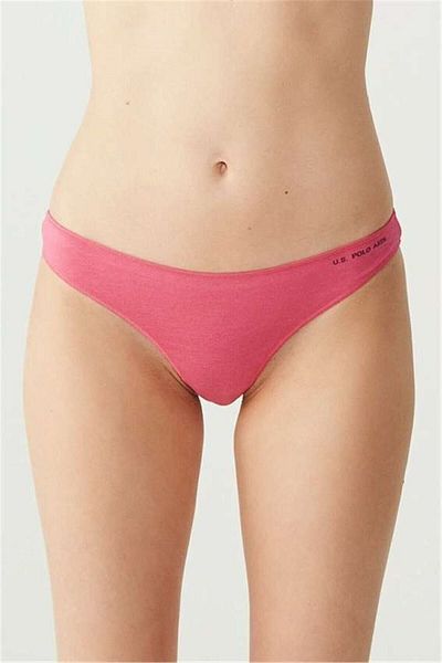 U.S. Polo Assn. Black and White Skin 5-Piece Women's String