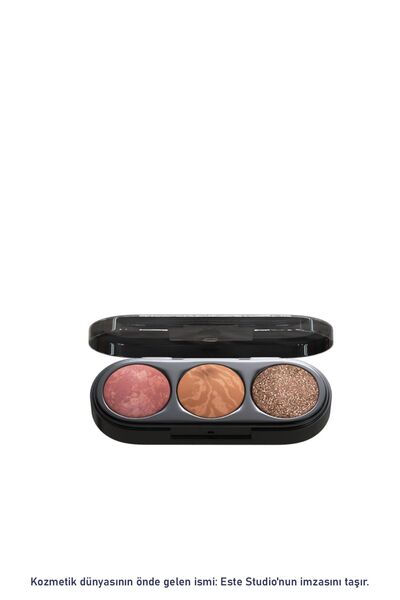 Estella Güzelliğine Renk Kat: Terracotta Blush Ile 3'lü Allık Paleti No: 02