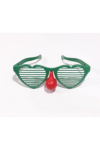 Genel Markalar Renkli ve eğlenceli büyük burunlu palyaço parti gözlüğü çocukl...