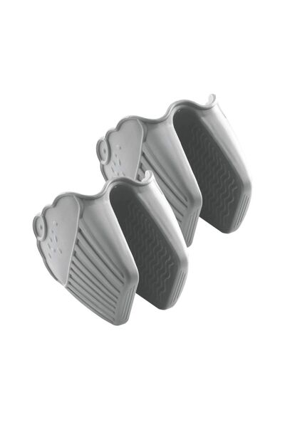 kalitexhome 2 PIECES SLICON HEAT RESISTANT FIRE-FREE GLOVES