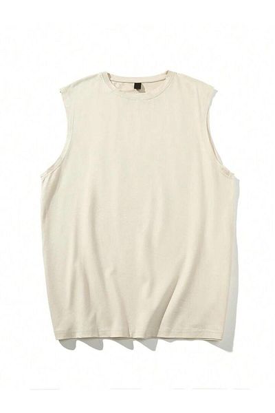 FAVORİST Ανδρικό αθλητικό μπλουζάκι Oversize - Μηδενικό μανίκι, άτυπα ρούχα