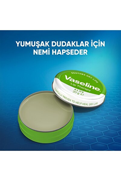 Vaseline Dudak Kremi Lip Therapy Aloe Vera 20 gr