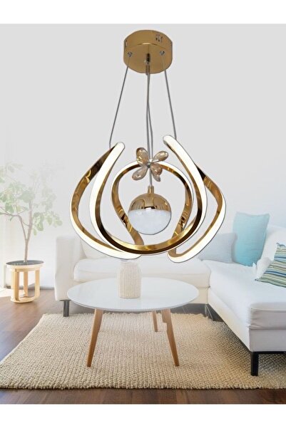 ÖZGÜL AYDINLATMA Modern Sarkıt Toplu 3 Renk Sarkıt Avize Bulut Model  - Oturma Odası Ledli Avize