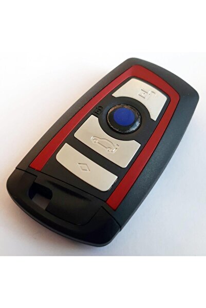 GMA KEYS Bmw Smart Key Cupa Telecomandă Cupa 4 Butoane Roșu