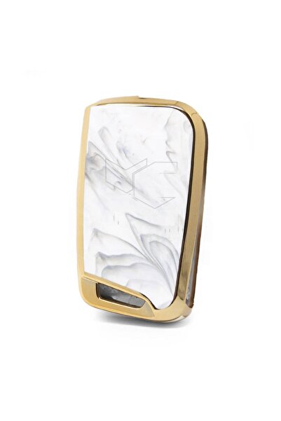 GMA KEYS Lux Seat Leon Mk3 Golf 7 și 7.5 T-roc Carcasă comutator cu 3 butoane cu model de marmură