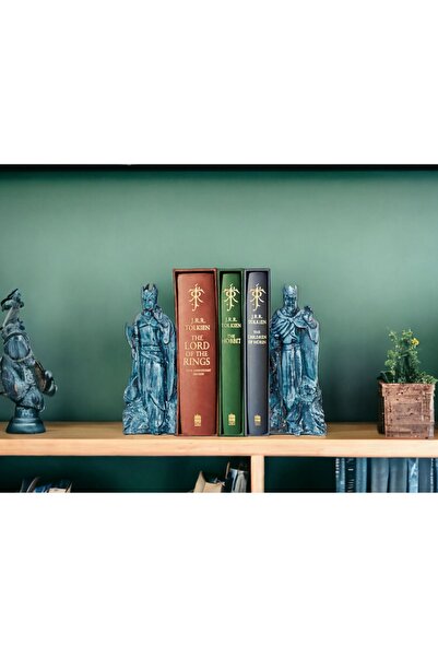 oxaco Yüzüklerin Efendisi Argonath Geçidi Figürlü Kitap Tutucu.