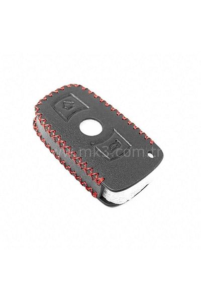 GMA KEYS Luxury For Bmw E60 E90 E91 E92 M3 M5 X1 X5 And 1 3 5 Compatible Leather Key Case Note Key With Slot-Proof
