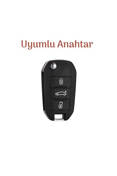 GMA KEYS Lux pentru Citroen C3 C4 C5 Jumpy Elysee Nano Switch Guard Key Case Negru Aur Aur Culoare