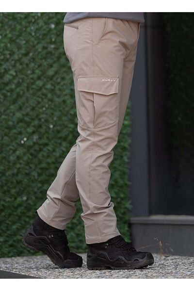 Huğlu Tactical Beige Trousers