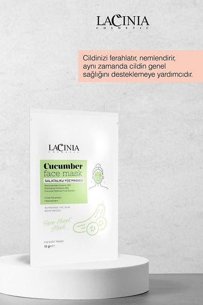 Lacinia Paper Face Mask (Cucumber)