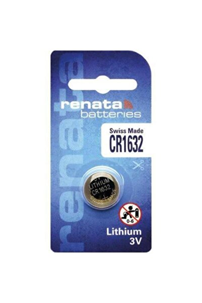 RENATA Cr1632 3v Lithium Pil Araç Kumandası Saat Ve Elektronik Cihazlar Için
