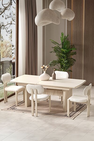 Eymense Milano 6 Sandalyeli Yemek Masa Takımı