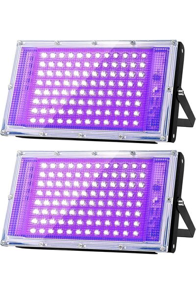 Genel Markalar 100W LED UV Siyah Spot Işığı, IP66 Su Geçirmez, 395-400nm UV P...