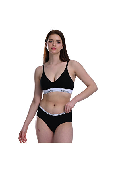 GIORGINA FERRI Sophie - Κουτί 2, με ελαστική ταινία, καθημερινή χρήση, μπραλέτ αθλητικό σουτιέν με επένδυση