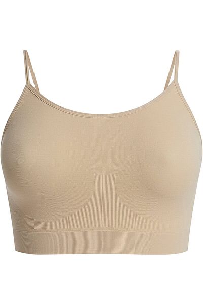 Formeasy Comfortable Seamless Thin Strap Basic Athlete Bustier - Sports and Daily Use