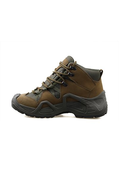 Scooter Khaki Men's Outdoor Boots - Nubuck Leather, P1490NH-1