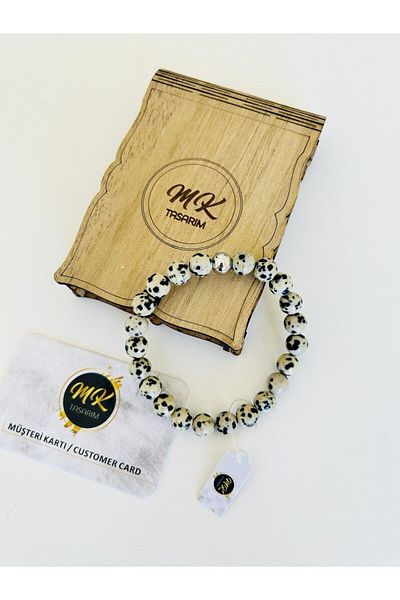 MK tasarım Real Jasper Stone Bracelet Mk.009.009-1