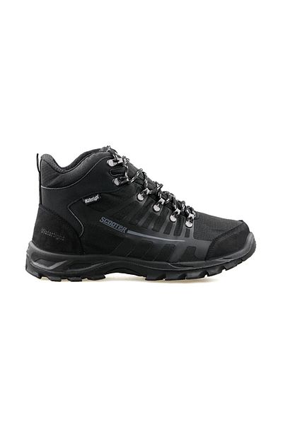 Scooter Men's Black Outdoor Boots - Textile M5551TS-1