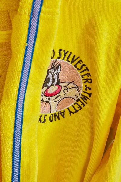Looney Tunes Halat de baie cu glugă Karaca Home Looney Tunes Tweety Vârsta 4/6