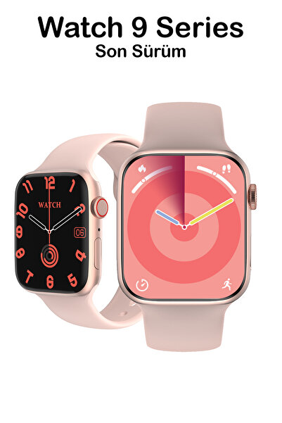 TECHNOMEN Akıllı Saat Watch 9 Pro Plus Amoled Ekran Kulaklık Bağlantılı Ses Kayıt 2GB Hafıza 45 mm Son Sürüm