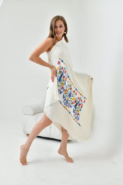 İpekpark FL0008 Model Beach Towel