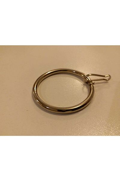 İstanbul Perde Metal Rustic Ring (SILVER COLOR)