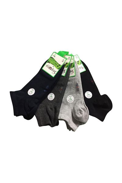 Dündar 10 Pack Bamboo Men's Booties Socks Seamless Colors Will Not Fade