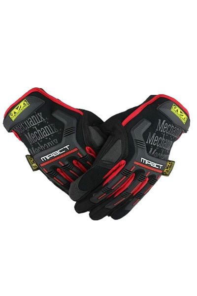 MECHANIX Tactical, Work Safety, Military, Police, Motorcycle Durable M/l Gloves Red Color