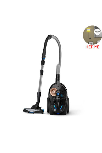 Philips 7000SERİ PREMİUM MARATHON DAILY TOZ TORBASIZ SÜPÜRGE TriActive+ başlık Hepa Filtre