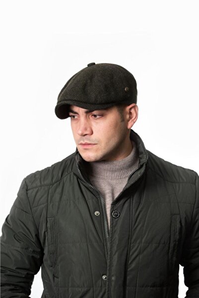 mercantoptan Erkek Haki Kasket Şapka