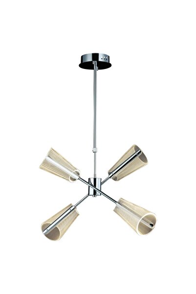 LUCEA Tusco 4 Lu Krom Ledlı Avıze 3000k