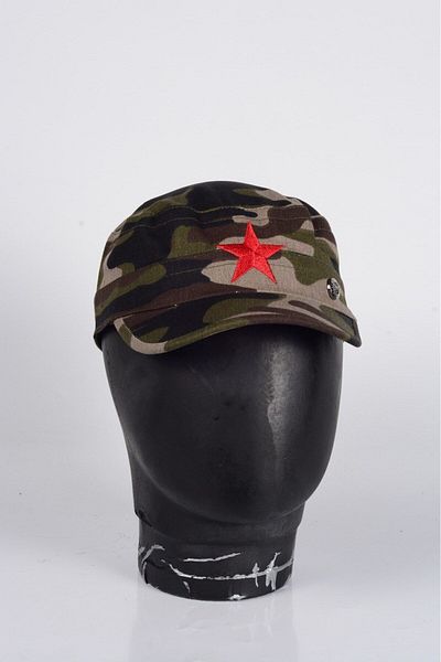 mercantoptan 100% Cotton Red Star Che Guevara, Fidel Castro Cap