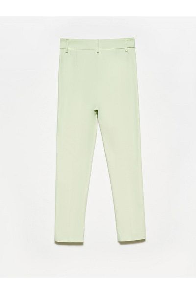 Dilvin 70690 High Waist Classic Trousers-light Green