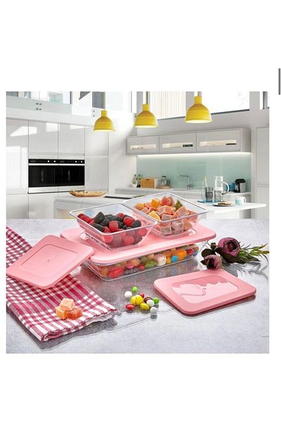 WENUS Crystal Ware - 3-Piece Crystal Storage Set