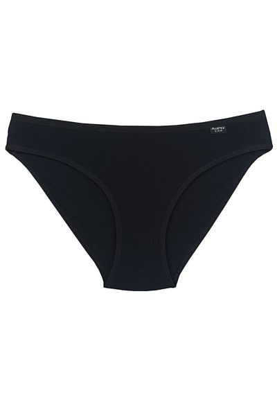 Bluence Μαύρο Χαμηλόμεσο Lycra Cotton Slip 12 Τεμάχια