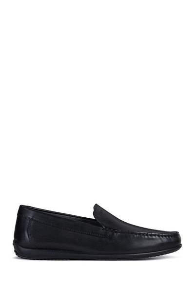 Geox Geox Black Flats Mens Shoes