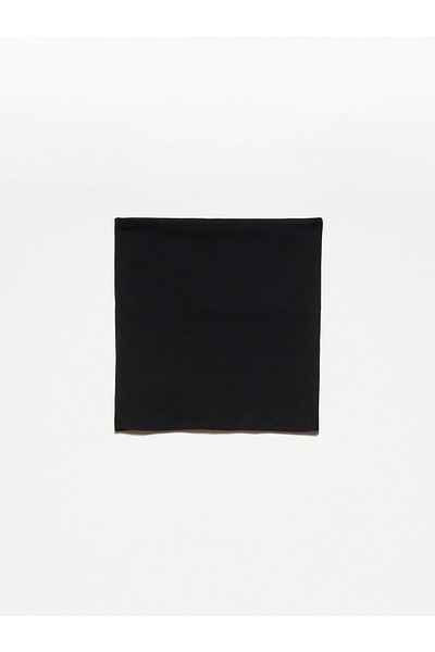 Dilvin 20669 Crop top fără bretele imprimat-negru