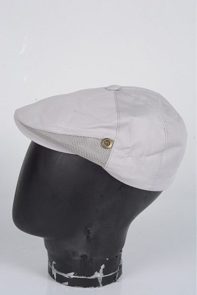 mercantoptan 100% Linen Fabric Summer Size Mesh Model London Beanies