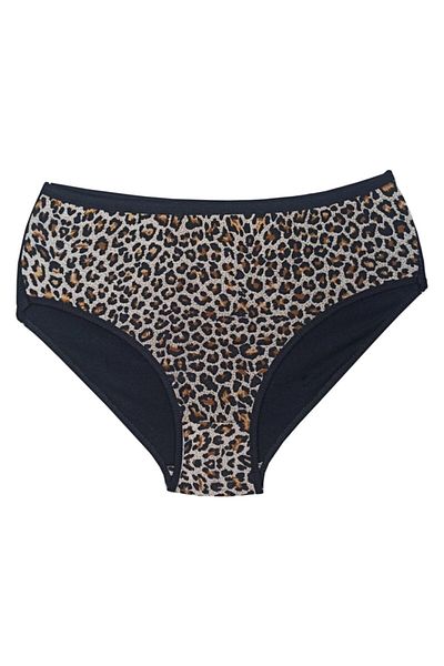 Bluence Σλιπ Lepoar εμπριμέ ψηλόμεσο Lycra βαμβακερό Bato 10 τεμαχίων
