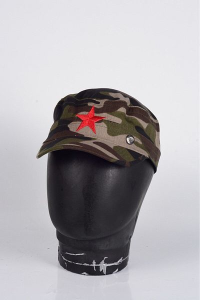 mercantoptan 100% Cotton Red Star Che Guevara, Fidel Castro Cap