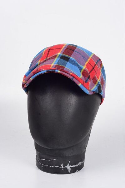 mercantoptan 100% ленен плат Лятна капачка с катарама Спортен модел Лондон