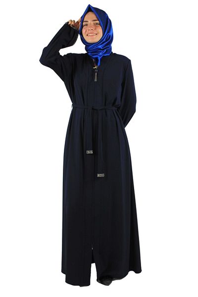 Bluence Μπλε Navy Blue Ferace Bowties με πέτρινη λαβή και φερμουάρ