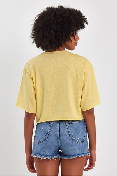AMAZING CRASH Women's Basic Oversize Crop