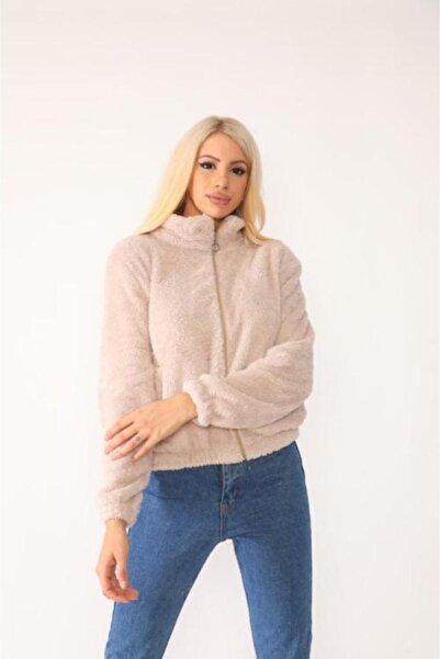 Bluence Palton moale cu fermoar Powder Welsoft pentru femei